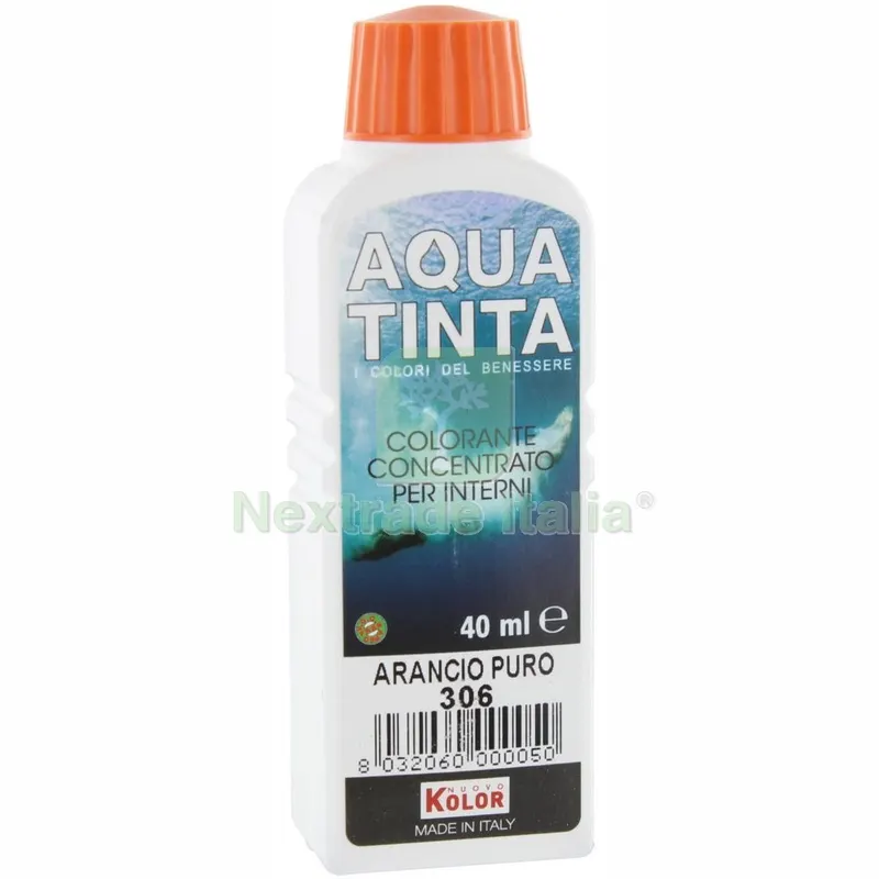 10PZ AQUATINTA PER INTERNI ML.40 306 ARANCIO — Scarichi e sifoni — rif. FERX.7441