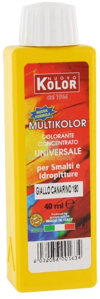12PZ Color-Ante Universale ML.40 Giallo Canarino 180R — Scarichi e sifoni — rif. FERX.74491