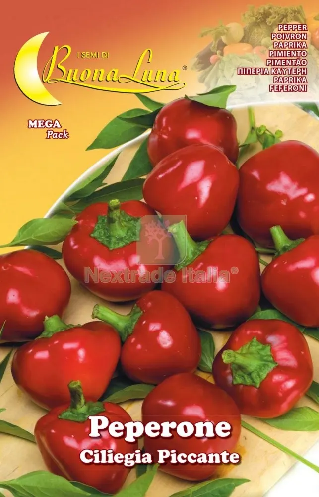 10PZ SEMI ORTO PEPERONE CILIEGIA PICCANTE — Protezione piante e sementi — rif. FERX.74523 10PZ SEMI ORTO PEPERONE CILIEGIA PICCANTE — Protezione piante e sementi — rif. FERX.74523
