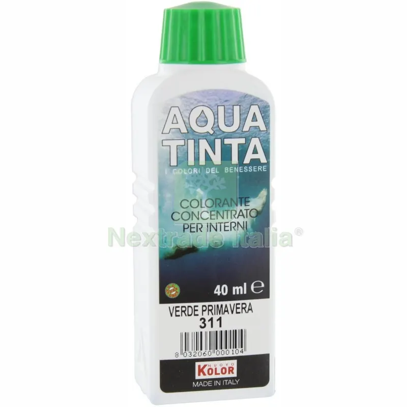 10PZ AQUATINTA PER INTERNI ML.40 311 VERDE PRIMAVERA — Decorativi e effetti — rif. FERX.7466 10PZ AQUATINTA PER INTERNI ML.40 311 VERDE PRIMAVERA — Decorativi e effetti — rif. FERX.7466