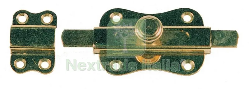 6BLISTER Blister Catenaccio in Ottone Lucido ART. 3316 MM.50 — Lucchetti e catene — rif. FERX.74762