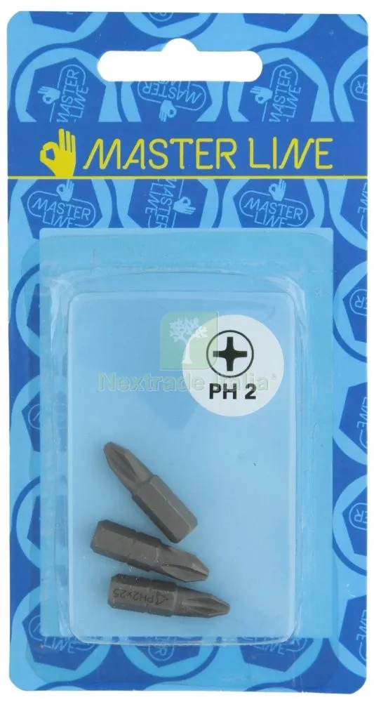 5BLISTER BLISTER INSERTI A CROCE MM.25 GR.1 (PEZZI 3) — Inserti e bit per avvitatori — rif. FERX.75098 5BLISTER BLISTER INSERTI A CROCE MM.25 GR.1 (PEZZI 3) — Inserti e bit per avvitatori — rif. FERX.75098
