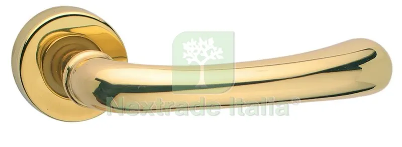 4BLISTER Blister 1/2 Maniglia Ottone Lucido x Porte Blindate Destra — Maniglie e pomelli — rif. FERX.75114 4BLISTER Blister 1/2 Maniglia Ottone Lucido x Porte Blindate Destra — Maniglie e pomelli — rif. FERX.75114