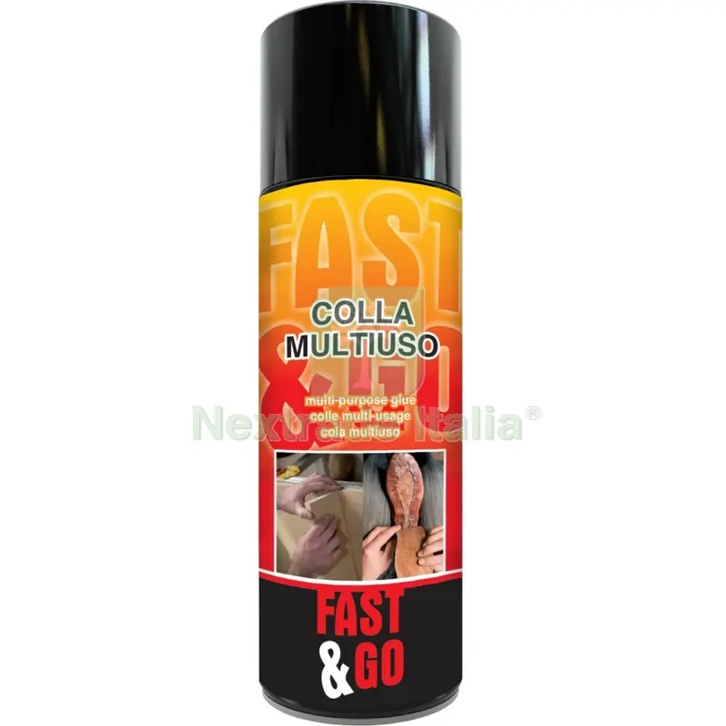 FASTGO COLLA MULTIUSO SPRAY ML 400 — Adesivi e sigillanti — rif. FERX.7517 FASTGO COLLA MULTIUSO SPRAY ML 400 — Adesivi e sigillanti — rif. FERX.7517