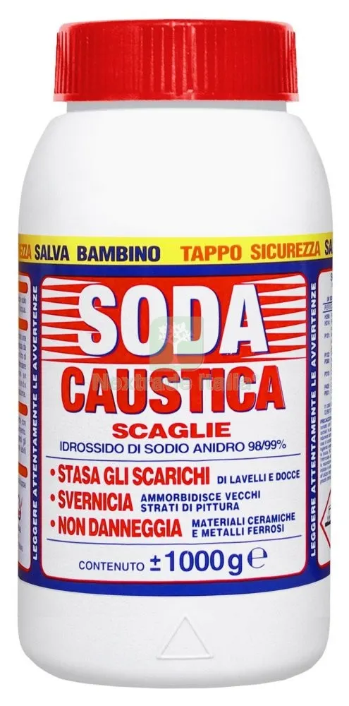 12PZ Soda Caustica a Scaglie KG.1 — Scarichi e sifoni — rif. FERX.7523 12PZ Soda Caustica a Scaglie KG.1 — Scarichi e sifoni — rif. FERX.7523