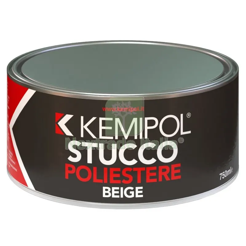 12PZ STUCCO POLIESTERE KEMIPOL LT. 0,750 — Stucchi e rasanti — rif. FERX.7525
