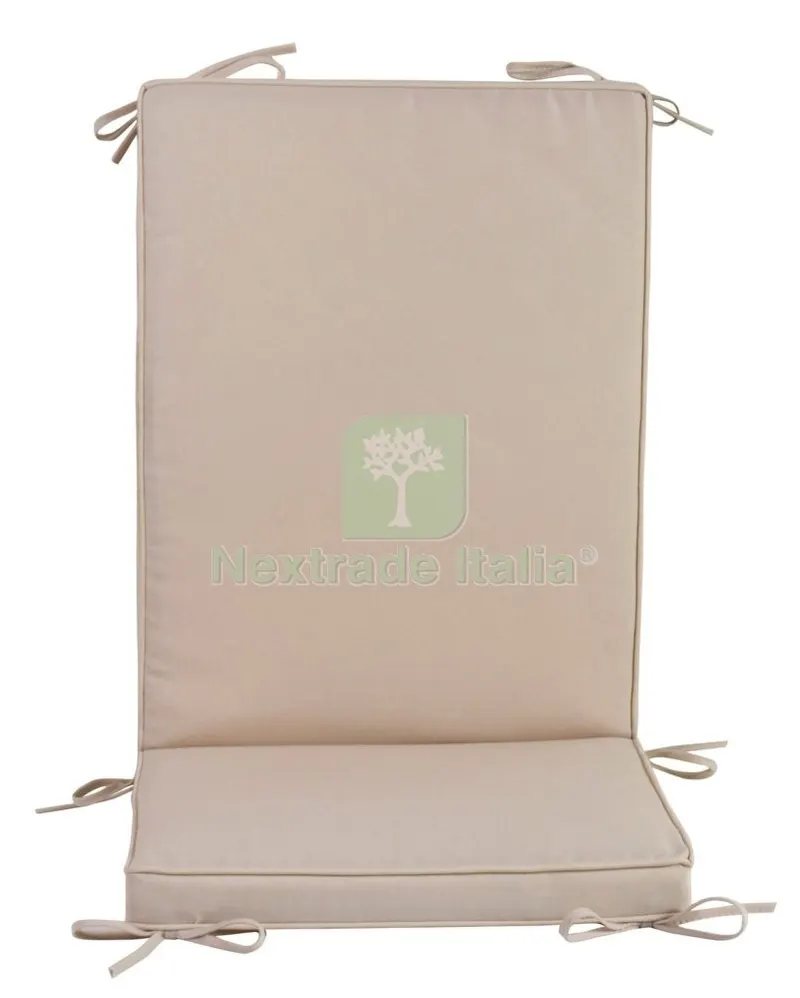 4PZ Cuscino "BOX" Schienale Medio Ecru — Tempo libero outdoor — rif. FERX.7528