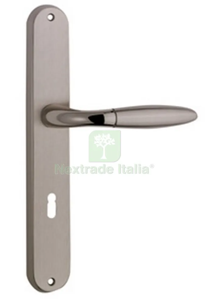Maniglia "soft Plus" Q. 8/70 Nikelata Satinata — Maniglie e pomelli — rif. FERX.7557
