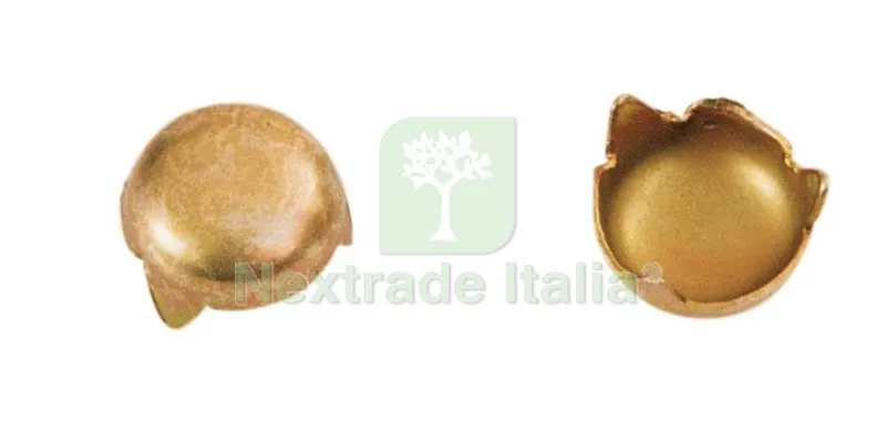 250PZ COPRIDADO FERRO FINITURA OTTONATO A 3 PUNTE ART. 117 — Punte, frese e dischi — rif. FERX.7562 250PZ COPRIDADO FERRO FINITURA OTTONATO A 3 PUNTE ART. 117 — Punte, frese e dischi — rif. FERX.7562