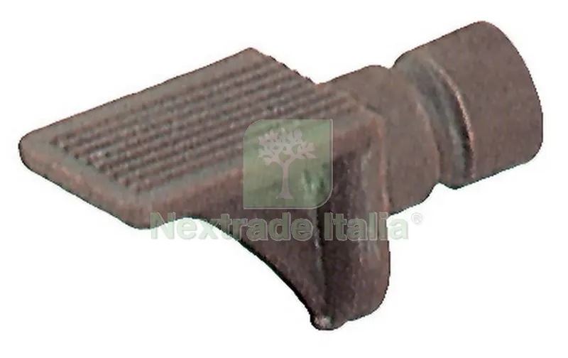 1000PZ REGGIPIANO IN PLASTICA ART. 133 COLORE MARRONE — Ferramenta per legno e mobili — rif. FERX.7566