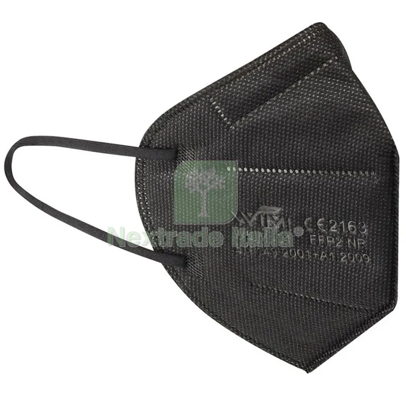 20PZ Mascherina Pieghevole FFP2 WIMI/WEIMI-01 CE2163 Nera — Protezioni corpo — rif. FERX.758 20PZ Mascherina Pieghevole FFP2 WIMI/WEIMI-01 CE2163 Nera — Protezioni corpo — rif. FERX.758