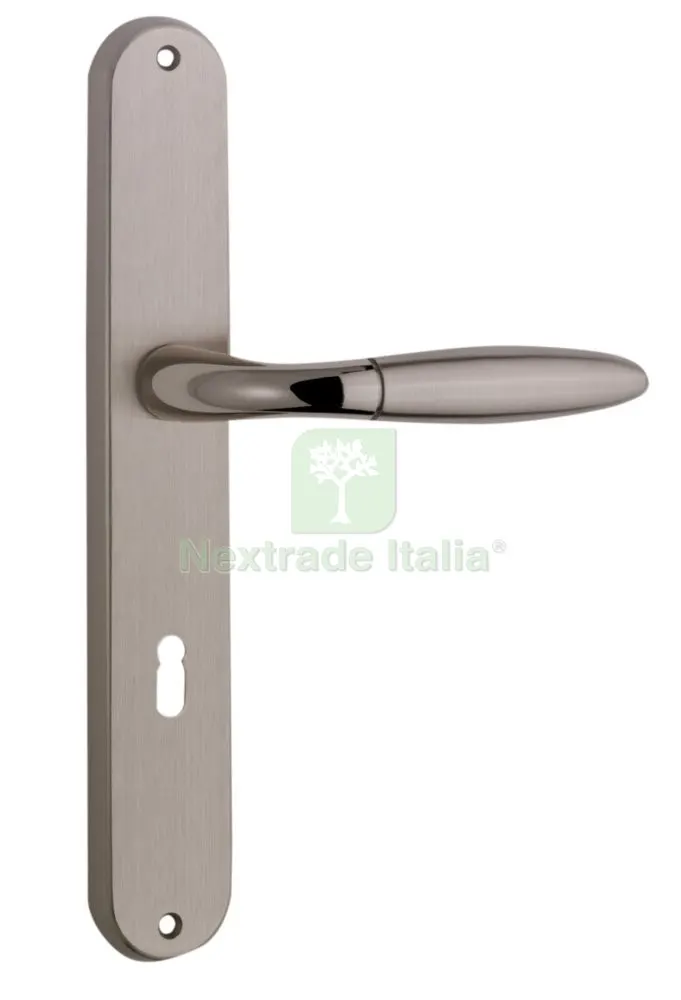 Maniglia "soft Plus" Q. 8/90 Nikel Satinato — Maniglie e pomelli — rif. FERX.7582 Maniglia "soft Plus" Q. 8/90 Nikel Satinato — Maniglie e pomelli — rif. FERX.7582