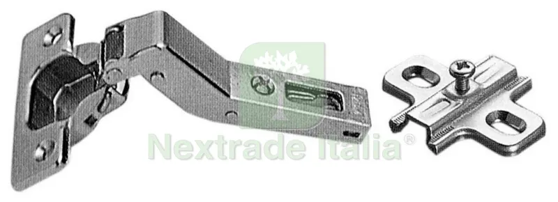 6BLISTER Blister Cerniere Salice C2AB(7)M99 x ANGOLI(PZ.2) — Cerniere e cardini — rif. FERX.75952