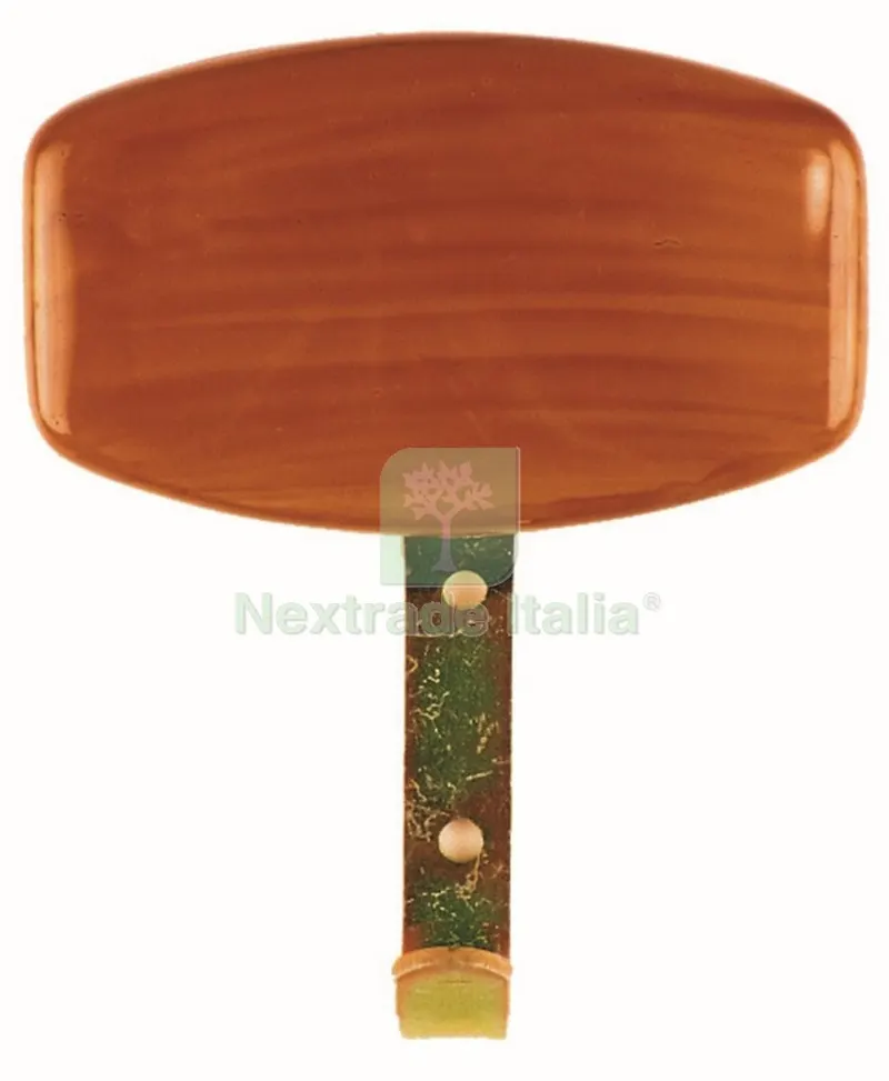 25PZ APPENDIABITI IN PLASTICA ART. 801 TEAK — Casalinghi e organizzazione — rif. FERX.7599