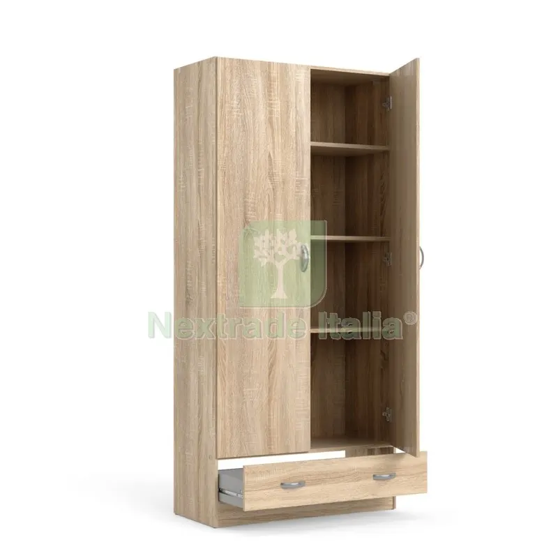 Kit Armadio Focus 2ANTE +1CASSETTO 79X35X170 Rovere — Arredo — rif. FERX.7601 Kit Armadio Focus 2ANTE +1CASSETTO 79X35X170 Rovere — Arredo — rif. FERX.7601
