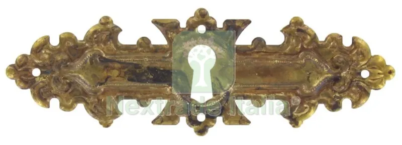 BLISTER BOCCHETTA ANTICATA 30692 MM.115X38 OTTONE ANTICO — Maniglie e pomelli — rif. FERX.76075 BLISTER BOCCHETTA ANTICATA 30692 MM.115X38 OTTONE ANTICO — Maniglie e pomelli — rif. FERX.76075