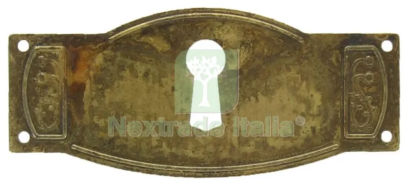 6BLISTER Blister Bocchetta Anticata 30698 MM.80X35 Ottone Antico — Ferramenta per legno e mobili — rif. FERX.76079 6BLISTER Blister Bocchetta Anticata 30698 MM.80X35 Ottone Antico — Ferramenta per legno e mobili — rif. FERX.76079