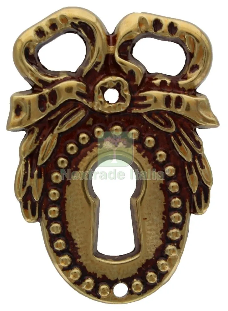 BLISTER BOCCHETTA ANTICATA 30645 MM.34X47 PATINE' — Ferramenta per legno e mobili — rif. FERX.76084