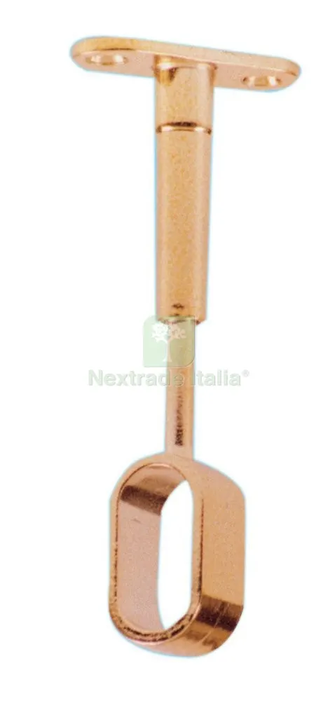 5BLISTER BLISTER REGGITUBO CENTRALE X TUBO OVALE CROMATO — Tubi e raccordi — rif. FERX.76231