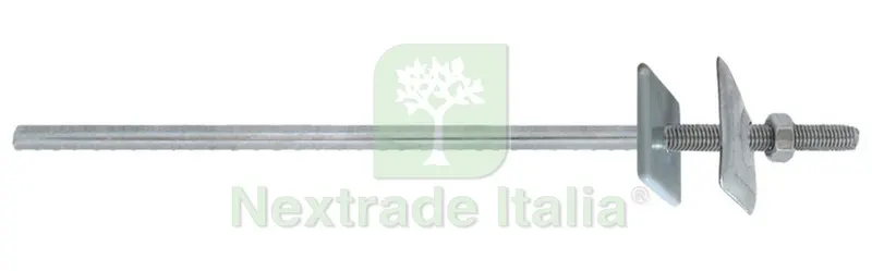 100PZ BARRETTA X ONDULATO COMPL. DA CM.30 ART. 217 — Viti — rif. FERX.7636