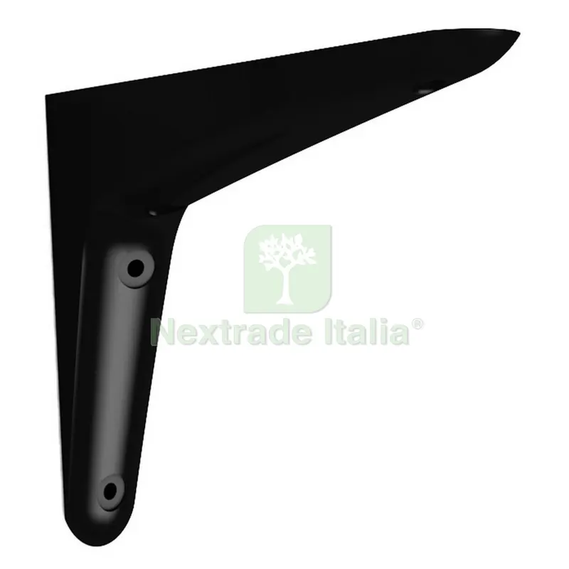 12PZ Reggimensola MOD.PICASSO 170 MM Nero — Ferramenta per legno e mobili — rif. FERX.76465 12PZ Reggimensola MOD.PICASSO 170 MM Nero — Ferramenta per legno e mobili — rif. FERX.76465