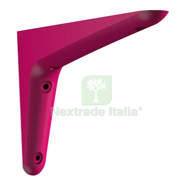 12PZ Reggimensola MOD.PICASSO 170 MM Fucsia — Ferramenta per legno e mobili — rif. FERX.76467 12PZ Reggimensola MOD.PICASSO 170 MM Fucsia — Ferramenta per legno e mobili — rif. FERX.76467