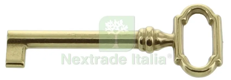 5BLISTER BLISTER CHIAVI X MOBILI ART. 33727 OTTONE LUCIDO (PZ.2) — Ferramenta per legno e mobili — rif. FERX.76472