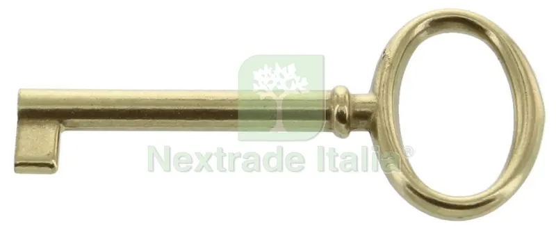 5BLISTER BLISTER CHIAVI X MOBILI ART. 33706 OTTONE LUCIDO (PZ.2) — Ferramenta per legno e mobili — rif. FERX.76474