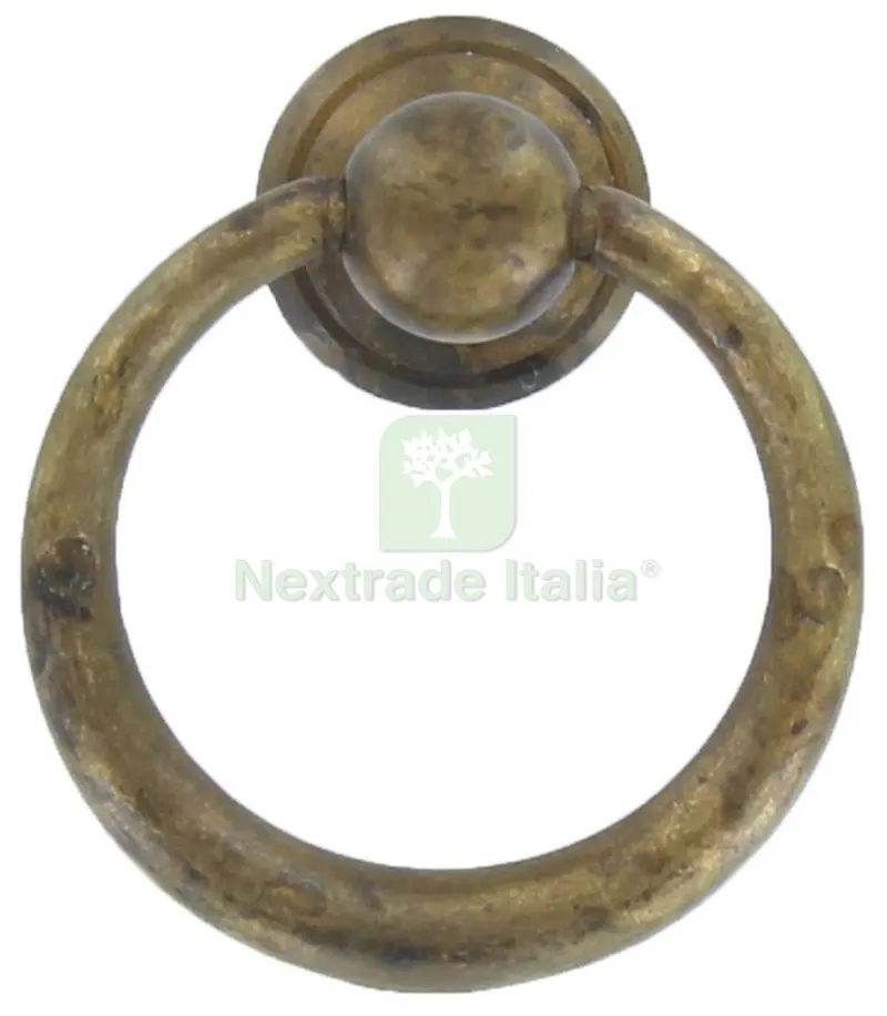 5BLISTER Blister Maniglia Antiche 09202 MM.33X39 Ottone Antico — Maniglie e pomelli — rif. FERX.76536