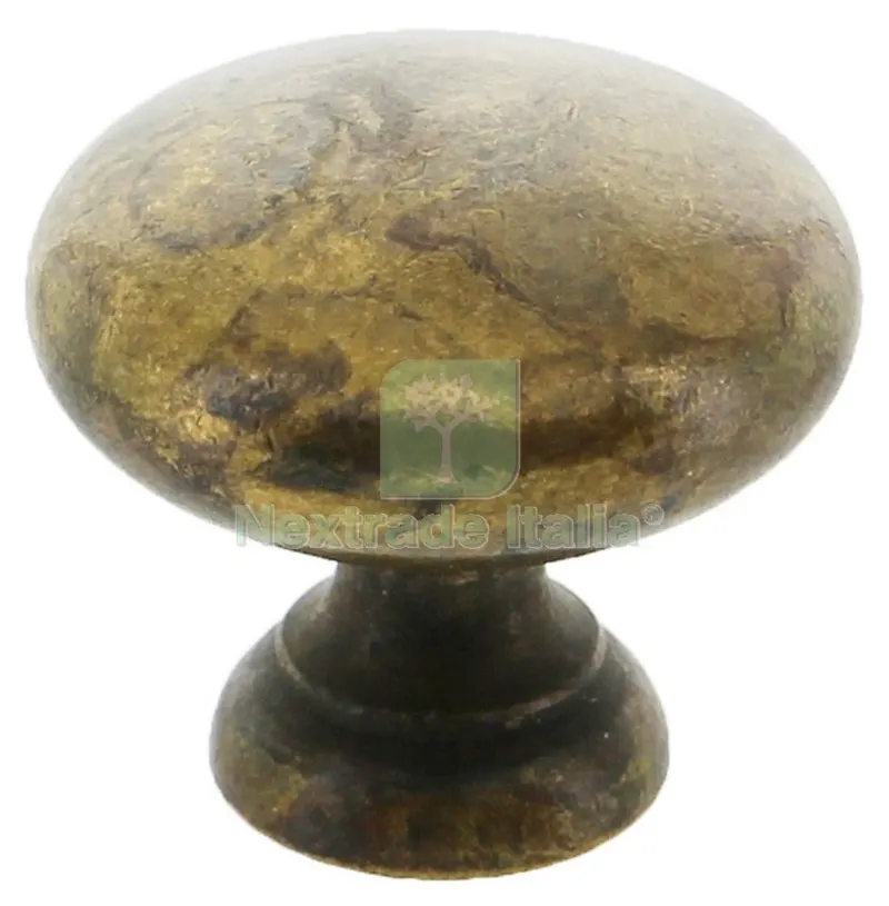Blister Pomoli ANTICH.24228 MM.27 in Ottone Finitura Antico (PZ.2) — Maniglie e pomelli — rif. FERX.76546