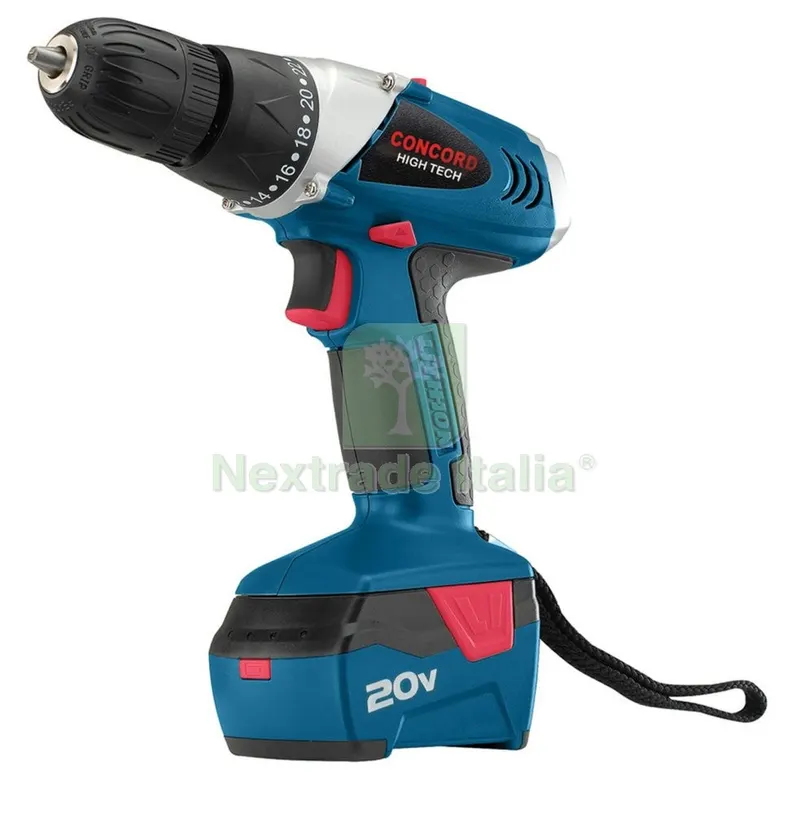 Concord Trapano a Batteria 20V LI-ION M9205 — Trapani e avvitatori — rif. FERX.7660 Concord Trapano a Batteria 20V LI-ION M9205 — Trapani e avvitatori — rif. FERX.7660