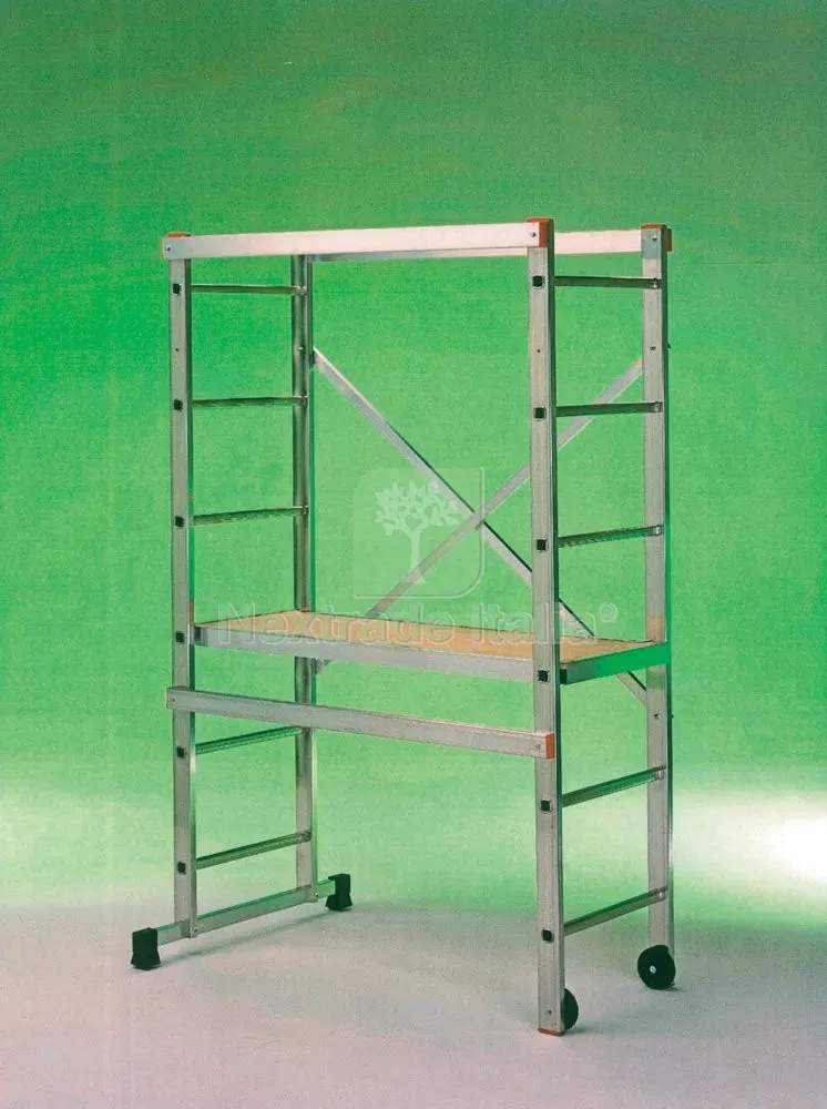 Ponteggio Alluminio "zeus" CM 120X50X180H — Scale e ponteggi — rif. FERX.7676