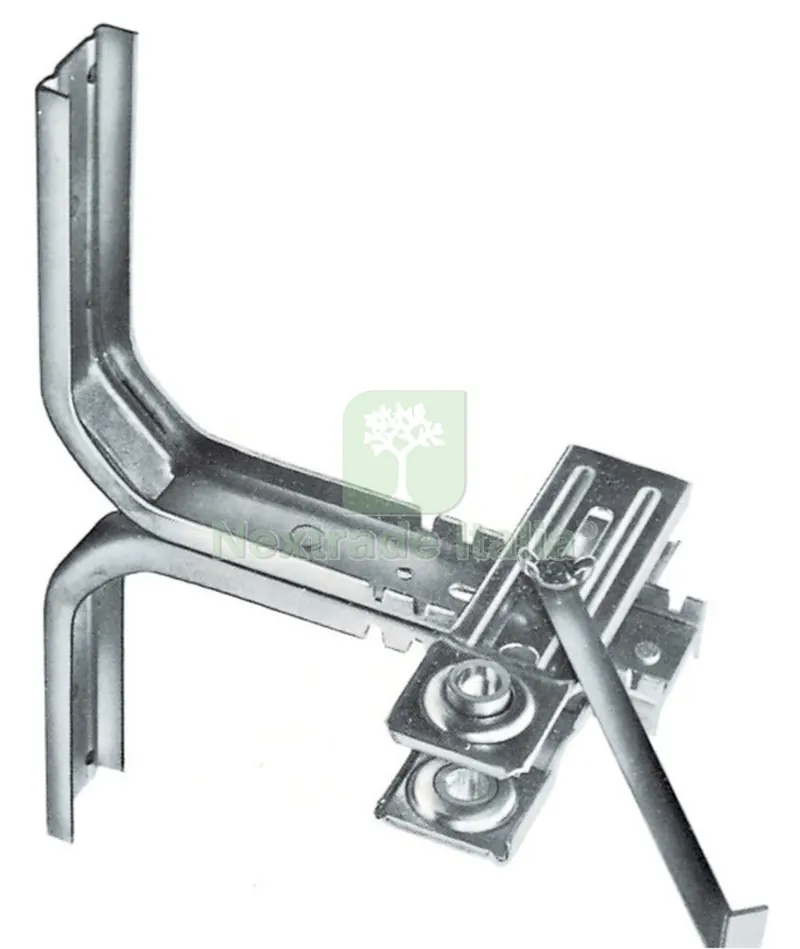 5COPPIE STAFFA VERCELLI A 90 CON BANDIERA A CUSCINETTO — Tubi e raccordi — rif. FERX.7704