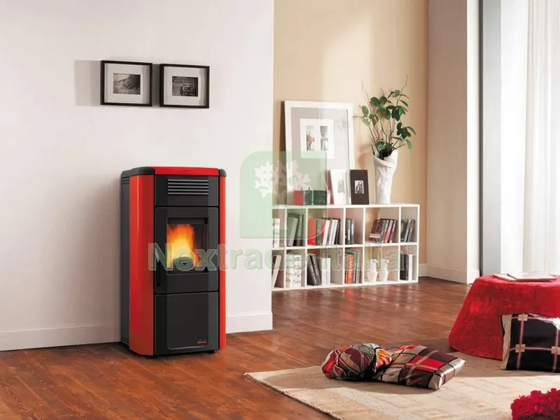 Stufa Pellet KW.10 Viviana Bordeaux — Stufe e camini — rif. FERX.7722 Stufa Pellet KW.10 Viviana Bordeaux — Stufe e camini — rif. FERX.7722