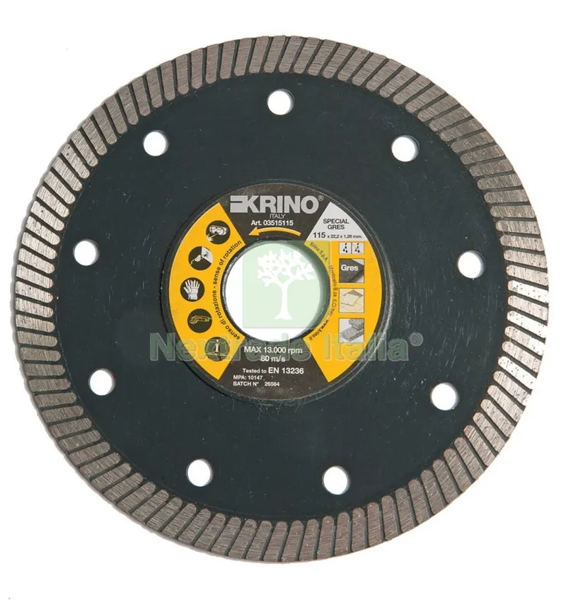 Disco Diamantato per Gres Diametro MM.115 — Punte, frese e dischi — rif. FERX.7749