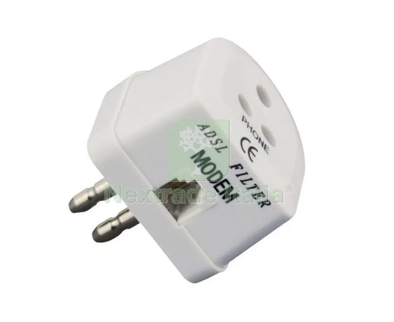 10PZ FILTRO ADSL + PRESA MODULARE — Interruttori e prese — rif. FERX.777