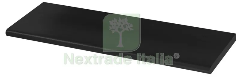 4PZ Mensola Arredamento Nera CM 80X25X2,5 — Arredo — rif. FERX.7798