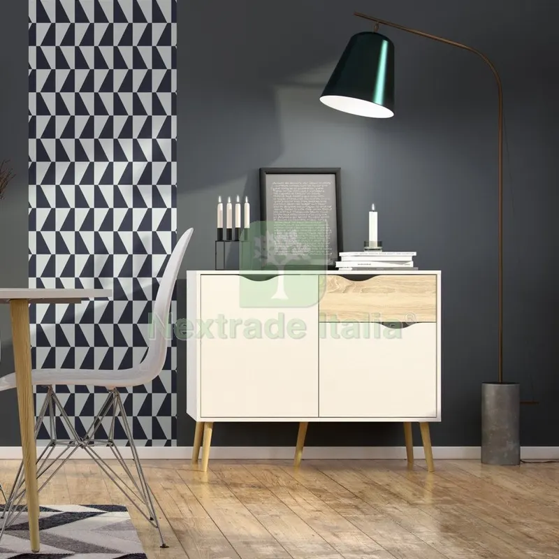 KIT CREDENZA OSLO CM.98X39X81H — Arredo — rif. FERX.7818