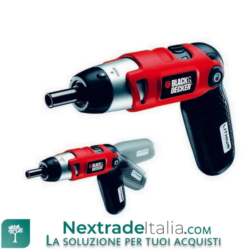 Avvitatore Litio B&D MOD.KC36LN — Trapani e avvitatori — rif. FERX.7829 Avvitatore Litio B&D MOD.KC36LN — Trapani e avvitatori — rif. FERX.7829