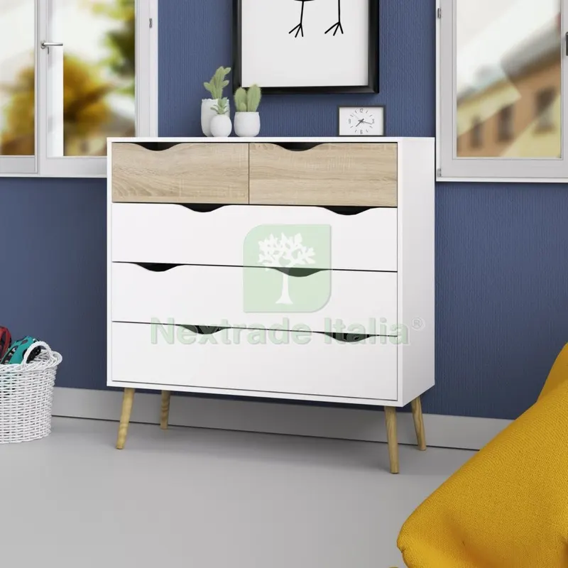 KIT CASSETTIERA OSLO CM.98X39X100H — Arredo — rif. FERX.793 KIT CASSETTIERA OSLO CM.98X39X100H — Arredo — rif. FERX.793