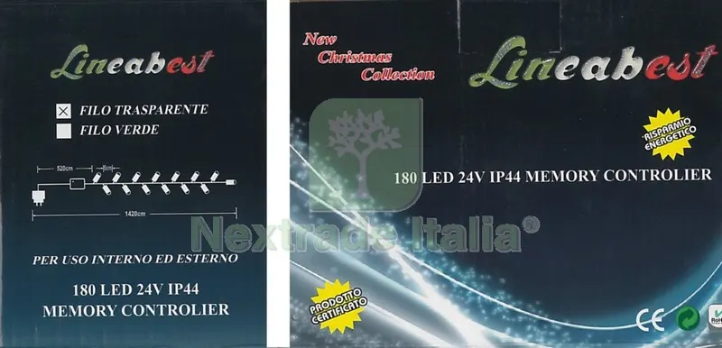 LED 180 Luci con Controller x Esterno Multicolor — Illuminazione — rif. FERX.7976
