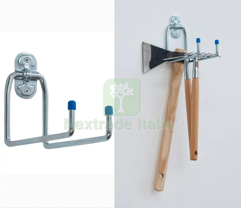 10PZ Gancio Zincato Doppia U MM.180X50 ART. 4050 — Ferramenta porte e finestre — rif. FERX.7986 10PZ Gancio Zincato Doppia U MM.180X50 ART. 4050 — Ferramenta porte e finestre — rif. FERX.7986