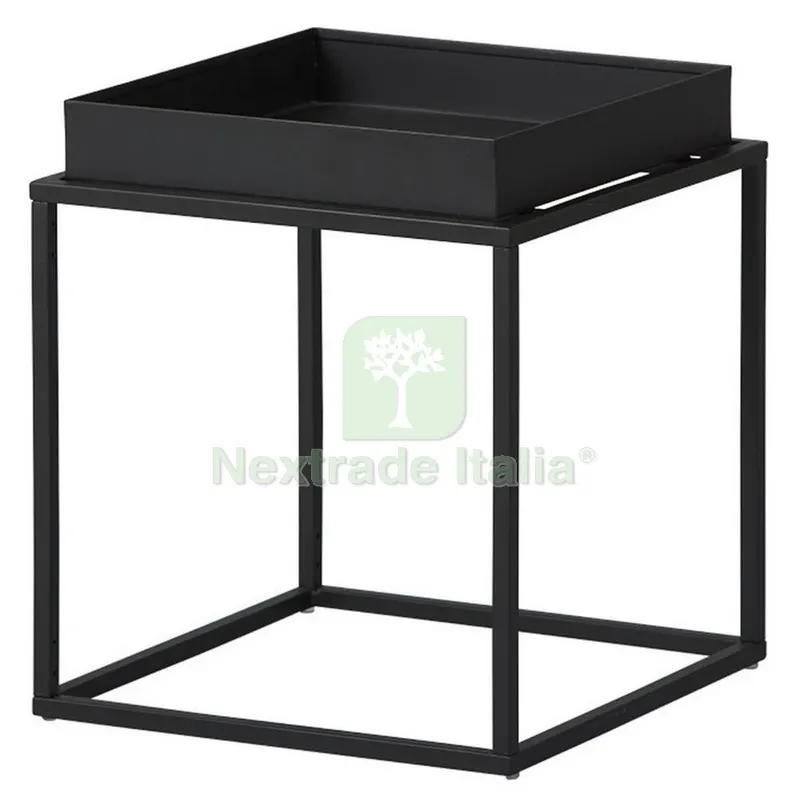 Kit Tavolino Metallo CM.35X35X40H Nero — Arredo — rif. FERX.80143 Kit Tavolino Metallo CM.35X35X40H Nero — Arredo — rif. FERX.80143