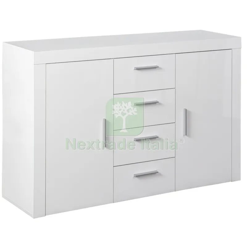 MOBILE 2ANTE+4CASSETTI LACCATO BIANCO 134X40X86 — Tubi e raccordi — rif. FERX.8021 MOBILE 2ANTE+4CASSETTI LACCATO BIANCO 134X40X86 — Tubi e raccordi — rif. FERX.8021