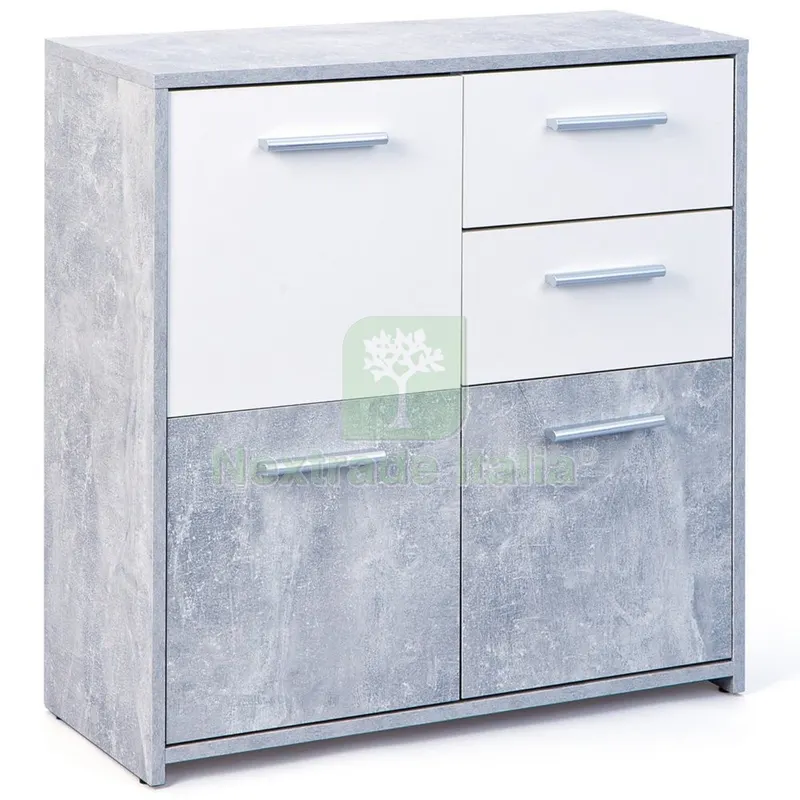 Credenza Nicolus Laminato Bianco 77X30X77H — Arredo — rif. FERX.8036 Credenza Nicolus Laminato Bianco 77X30X77H — Arredo — rif. FERX.8036