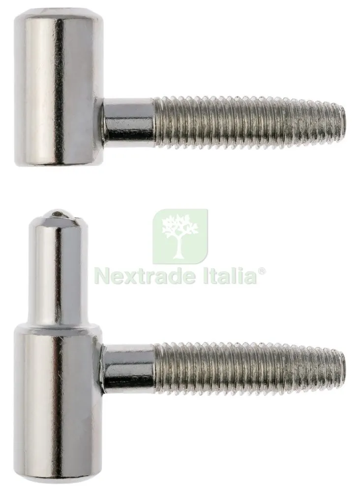 100PZ ANUBA ACCIAIO NICHELATO DA 13 — Cerniere e cardini — rif. FERX.8045 100PZ ANUBA ACCIAIO NICHELATO DA 13 — Cerniere e cardini — rif. FERX.8045