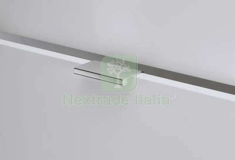 Maniglia a Profilo in Alluminio Colore Alluminio MM 80 — Maniglie e pomelli — rif. FERX.80809 Maniglia a Profilo in Alluminio Colore Alluminio MM 80 — Maniglie e pomelli — rif. FERX.80809