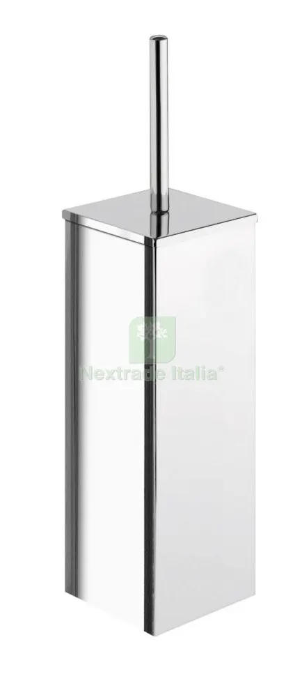 GEDY 6933 COLORADO PORTASCOPINO CROMO — Accessori bagno — rif. FERX.80930