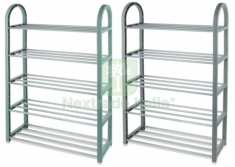 Scarpiera 5 Ripiani per 15 Paia CM.57X18X81 — Arredo — rif. FERX.81 Scarpiera 5 Ripiani per 15 Paia CM.57X18X81 — Arredo — rif. FERX.81