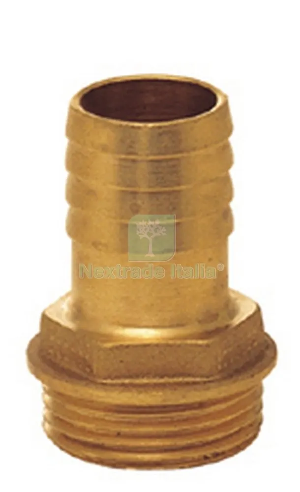 6PZ RACCORDO PORTAGOMMA OTTONE M 1.1/4X30 MM — Tubi e raccordi — rif. FERX.8118